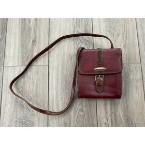 Liz Claiborne Crossbody Bag Wallet in Burgundy